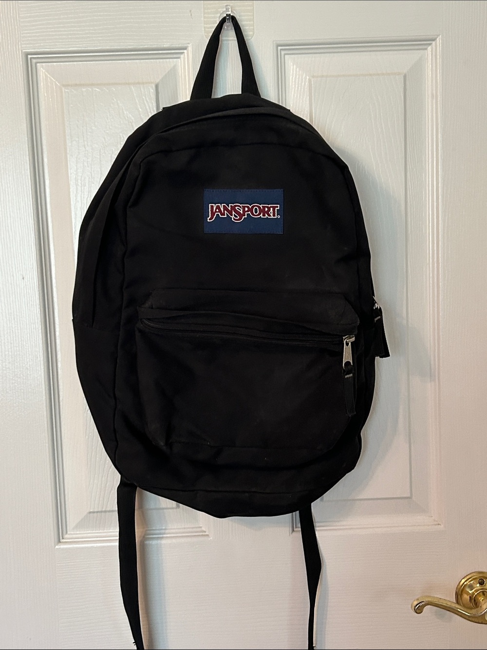 JanSport SuperBreak Backpack - Classic Black - Lightweight & Durable